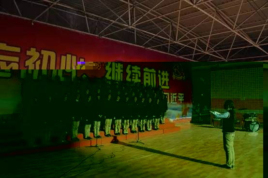 纪念‘红军长征胜利80周年’ 歌咏比赛暨班级文(图7)