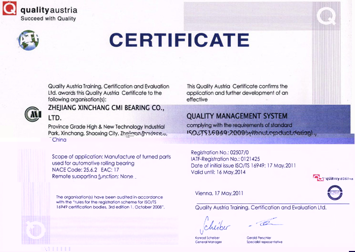 ISO/TS16949：2009
